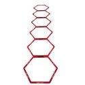 Pure2Improve Hexagon Agility Grid Red