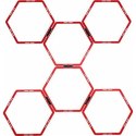 Pure2Improve Hexagon Agility Grid Red