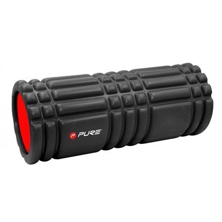 Pure2Improve Ribbed Training Roller Black