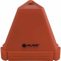 Pure2Improve Triangle Cones Set of 6 Red