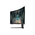 Samsung Curved Monitor LS32BG650EUXEN 32 ", VA, QHD, 2560 x 1440, 16:9, 1 ms, 350 cd/m², Black, 240 Hz, HDMI ports quantity 2