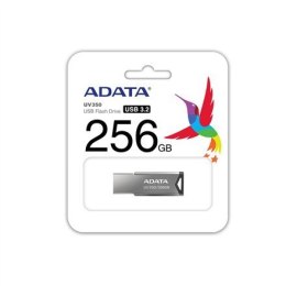 ADATA USB Flash Drive UV350 256 GB, USB 3.2, Silver