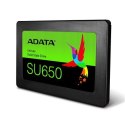 ADATA Ultimate SU650 1000 GB, SSD form factor 2.5", SSD interface SATA 6Gb/s, Write speed 450 MB/s, Read speed 520 MB/s