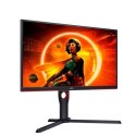 AOC Monitor 25G3ZM/BK 24.5 ", VA, FHD, 1920 x 1080, 16:9, 1 ms, 300 cd/m², Black/Red, 240 Hz, HDMI ports quantity 2