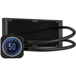 Corsair iCUE H100i ELITE LCD XT Display Black, Intel, AMD, CPU Liquid Cooler