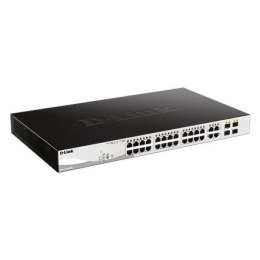 D-Link 28-Port Gigabit Smart Managed PoE Switch DGS-1210-28P Managed L2+, Desktop