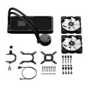 Fractal Design Water Cooling Unit Lumen S24 V2 RGB Intel, AMD, CPU Liquid Cooler