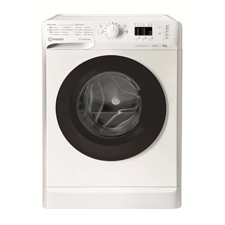 INDESIT Washing machine MTWSA 61294 WK EE Energy efficiency class C, Front loading, Washing capacity 6 kg, 1151 RPM, Depth 42.5