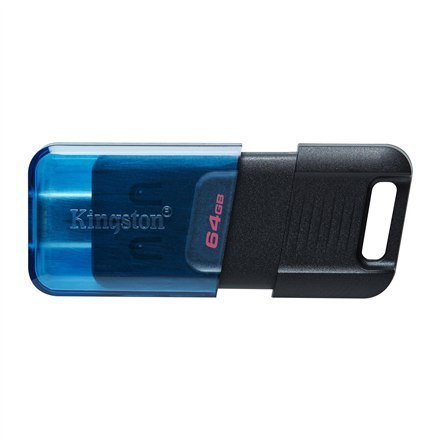 Kingston DataTraveler 80 M 64 GB, USB-C, Black