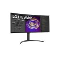 LG Curved Monitor 34WP85CP-B 34 ", IPS, QHD, 3440 x 1440, 21:9, 5 ms, 300 cd/m², Black, 60 Hz, HDMI ports quantity 2