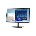 Lenovo ThinkVision T27p-30 27 ", IPS, 4K, 3840 x 2160, 16:9, 4 ms, 350 cd/m², Black, 60 Hz, HDMI ports quantity 1