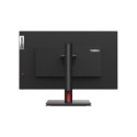 Lenovo ThinkVision T27p-30 27 ", IPS, 4K, 3840 x 2160, 16:9, 4 ms, 350 cd/m², Black, 60 Hz, HDMI ports quantity 1