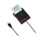 Logilink USB 2.0 card reader, for smart ID CR0047 Black