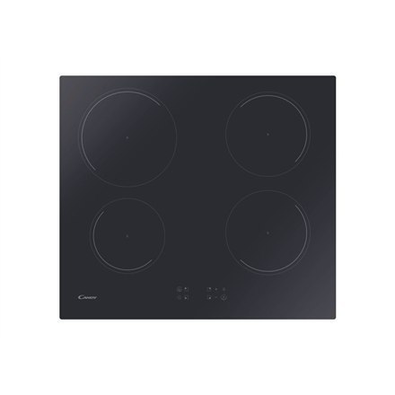 Candy Hob CI642CTT/E1 Induction, Number of burners/cooking zones 4, Touch, Timer, Black