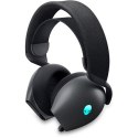 Dell Alienware Dual Mode Wireless Gaming Headset AW720H Over-Ear, Built-in microphone, Dark Side of the Moon, Noise canceling, W