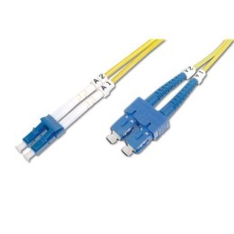 Digitus patch cord, duplex, LC to SC SM OS2 09/125 µ, 5 m