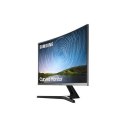 Samsung Curved Monitor LC27R500FHPXEN 27 ", VA, FHD, 1920 x 1080, 16:9, 4 ms, 250 cd/m², Gray, 60 Hz, HDMI ports quantity 1