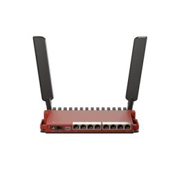 MikroTik Router L009UiGS-2HaxD-IN 802.11ax, 10/100/1000 Mbit/s, Ethernet LAN (RJ-45) ports 8, Antenna type External, 1x USB 3.0