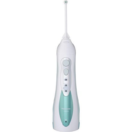 Panasonic Oral irrigator EW1313G303 Cordless, 130 ml, Number of heads 1, White/Green