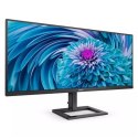 Philips Monitor 346E2LAE 34 ", VA, WQHD, 3440 x 1440, 21:9, 4 ms, 300 cd/m², HDMI ports quantity 1, 100 Hz