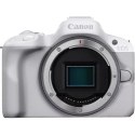 Canon EOS R50 WH + RF-S 18-45mm F4.5-6.3 IS STM (SIP) Megapixel 24.2 MP, Image stabilizer, ISO 32000, Display diagonal 2.95 ", W