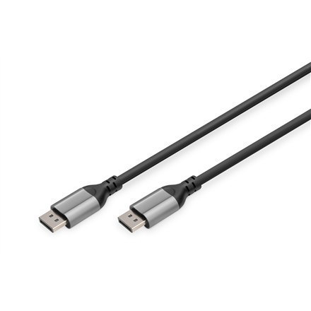 Digitus 8K DisplayPort Connection Cable DB-340105-010-S Black, DisplayPort to DisplayPort, 1 m