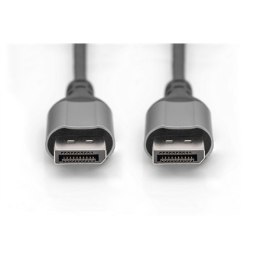 Digitus 8K DisplayPort Connection Cable 	DB-340105-020-S Black, DisplayPort to DisplayPort, 2 m