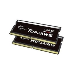 G.Skill Ripjaws 64GB (32GBx2) GB, DDR5, 4800 MHz, Notebook, Registered No, ECC No, 2x32 GB