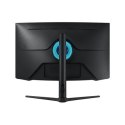 Samsung Curved Monitor LS32BG750NPXEN 32 ", VA, UHD, 3840 x 2160, 16:9, 1 ms, 350 cd/m², Black, HDMI ports quantity 2, 165 Hz