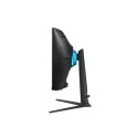 Samsung Curved Monitor LS32BG750NPXEN 32 ", VA, UHD, 3840 x 2160, 16:9, 1 ms, 350 cd/m², Black, HDMI ports quantity 2, 165 Hz