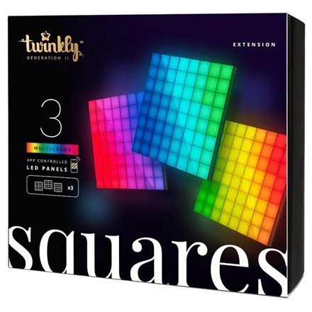 Twinkly Squares Smart LED Panels Expansion pack (3 panels)