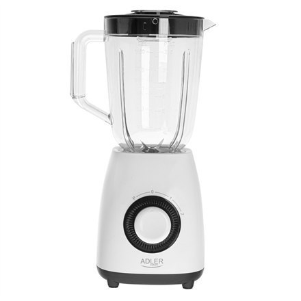 Adler Blender with jar 	AD 4085 Tabletop, 1000 W, Jar material Plastic, Jar capacity 1.5 L, White