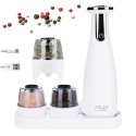 Adler Electric Salt and pepper grinder AD 4449w 7 W, Housing material ABS plastic, Lithium, Matte White