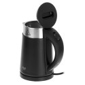 Adler Kettle AD 1372 Electric, 800 W, 0.6 L, Plastic/Stainless steel, 360° rotational base, Black