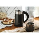 Adler Kettle AD 1372 Electric, 800 W, 0.6 L, Plastic/Stainless steel, 360° rotational base, Black