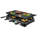 Adler Raclette - electric grill AD 6616 Table, 1400 W, Black/Stainless steel