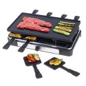 Adler Raclette - electric grill AD 6616 Table, 1400 W, Black/Stainless steel