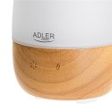 Adler Ultrasonic Aroma Diffuser AD 7967 Ultrasonic, Suitable for rooms up to 25 m², Brown/White