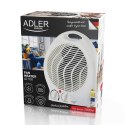 Adler Heater AD 7728 Fan Heater, 2000 W, Number of power levels 2, White