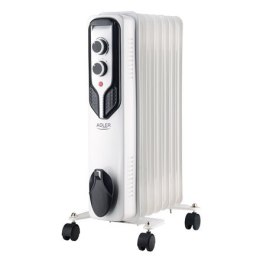 Adler Oil-Filled Radiator AD 7815	 1500 W, Number of power levels 3, White