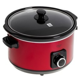 Adler Slow cooker AD 6413r 290 W, 5.8 L, Number of programs 3, Red