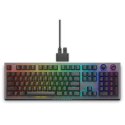 Dell Alienware Tri-Mode AW920K Wireless Gaming Keyboard, RGB LED light, US, Wireless, Dark Side of the Moon, Bluetooth, Numeric