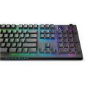 Dell Alienware Tri-Mode AW920K Wireless Gaming Keyboard, RGB LED light, US, Wireless, Dark Side of the Moon, Bluetooth, Numeric