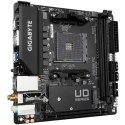 Gigabyte A520I AC Processor family AMD, Processor socket AM4, DDR4 DIMM, Memory slots 2, Number of SATA connectors 4 x SATA 6Gb/