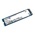 Kingston SSD NV2 4000 GB SSD form factor M.2 2280 SSD interface PCIe 4.0 x4 NVMe Write speed 2800 MB/s Read speed 3500 MB/s