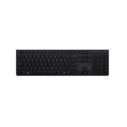 Lenovo Professional Wireless Rechargeable Keyboard 4Y41K04074 Estonian, Scissors switch keys, Grey