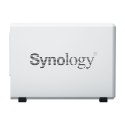 Synology Tower NAS DS223j up to 2 HDD/SSD, Realtek, RTD1619B, Processor frequency 1.7 GHz, 1 GB, DDR4, 1x1GbE, 2xUSB 3.2 Gen 1