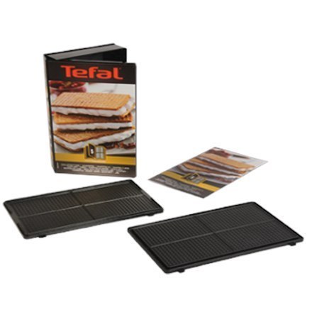 TEFAL XA800512 Wafer plates for SW852 Sandwich maker, Black