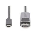 Digitus Video adapter cable Male 24 pin USB-C Male Black 20 pin DisplayPort