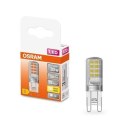 Osram Parathom Clear capsule LED 30 non-dim 2,6W/827 G9 bulb Osram Parathom Clear capsule LED G9 2.6 W Warm White